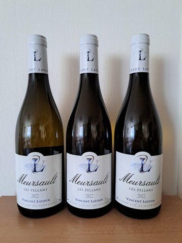 2022 Domaine Vincent Latour Les Pellans - Meursault - 3, Nieuw