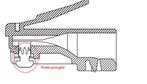 CAT 6 RJ45-stekker, UTP niet afgeschermd-10 stuks, Ophalen of Verzenden, Nieuw