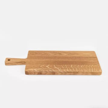 HOCHO Snijplank met Handvat – Eikenhout – 480x200x20 mm, Ophalen of Verzenden, Nieuw