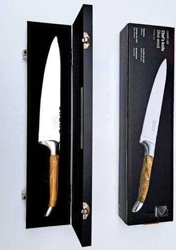 Laguiole - Chef Knife - incl. Certificate and luxury gift