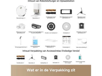 Dreame X50 Ultra - Robotstofzuiger - Automatisch legen en, Witgoed en Apparatuur, Stofzuigers, Verzenden, Nieuw