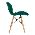 4RICO QS-186 Makeup Stoel Met Groene Fluwelen Bekleding Voor, Ophalen of Verzenden, Nieuw