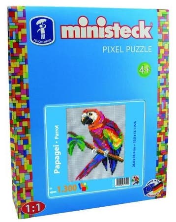 Feuchtmann - 37737 - ministeck Papegaai (Knutselpakketten), Verzenden, Nieuw, Knutselen