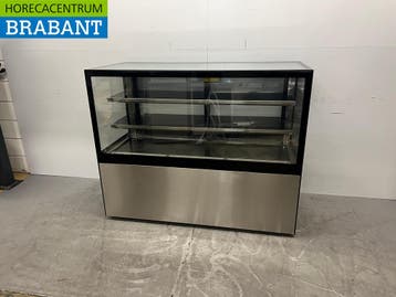 RVS Polar Verrijdbare Koelvitrine 150 cm 230V Horeca, Ophalen of Verzenden, Nieuw in verpakking