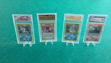 Pokémon - 4 Graded card - CGC 10, Hobby en Vrije tijd, Verzamelkaartspellen | Pokémon, Nieuw