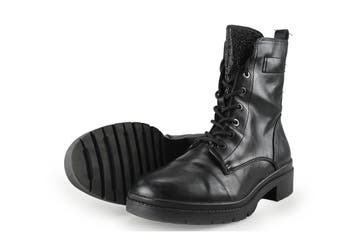 Tamaris Veterboots in maat 41 Zwart, Kleding | Dames, Schoenen, Tamaris, Verzenden, Zwart, Overige typen