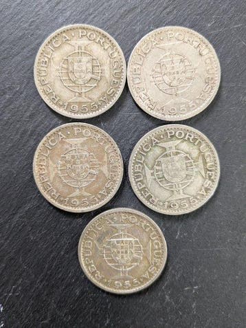 Angola. Republic. 1955 (5 moedas) (Zonder minimumprijs)