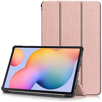 Book case Samsung Tab S6 Lite rose goud, Verzenden, Nieuw