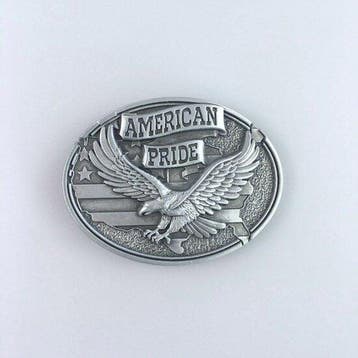 Oval Western Fly Eagle Vintage Belt Buckle.jpg, Kleding | Heren, Riemen en Ceinturen, Verzenden, Nieuw