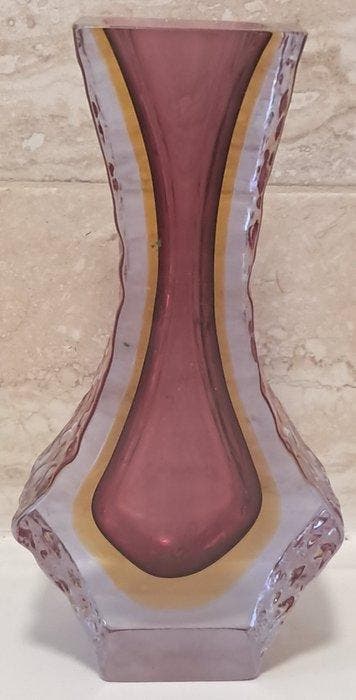 Attr. Murano - Vaas - Glas, Antiek en Kunst, Antiek | Glas en Kristal