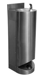 staande drinkfontein met voetbediening |  RVS | 315 x 360..., Verzenden, Nieuw in verpakking