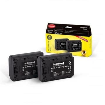 Hahnel HL-XZ100 Sony FZ100 Type Twin Pack, Ophalen of Verzenden, Nieuw