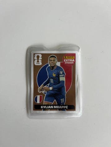 2026 Panini FIFA World Cup 2026 Kylian Mbappé Extra sticker, Nieuw