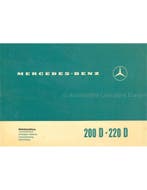 1970 MERCEDES BENZ E KLASSE INSTRUCTIEBOEKJE, Auto diversen, Handleidingen en Instructieboekjes