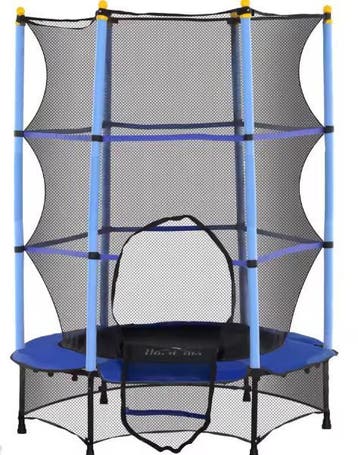 Mini Trampoline voor Kinderen 3–10 Jaar met Veiligheidsnet B, Kinderen en Baby's, Speelgoed | Buiten | Trampolines, Verzenden