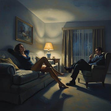 Le Yack - Late Conversation - Hand signed