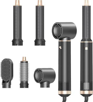 Krultang & Fohn 5-in-1 | Laatste Stuk! | 64% Korting, Ophalen of Verzenden, Zo goed als nieuw, Haarverzorging