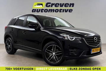 Mazda CX-5 2.0 SkyActiv-G TS+ 2WD | Camera | Cruise | Clima, Euro 6, Zwart, Handgeschakeld, Nieuw