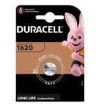 Duracell Knoopcel batterij Lithium CR1620 blister 1, Ophalen of Verzenden, Nieuw