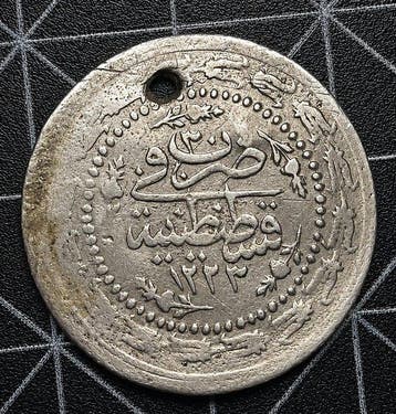 Ottomaans. 2 kurush 1808 (Zonder minimumprijs)
