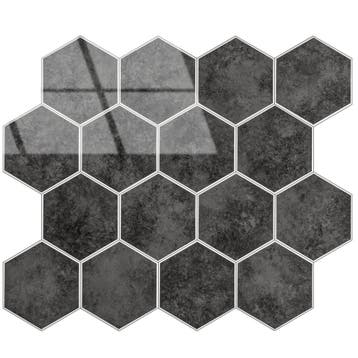 Zelfklevende Mozaïek Tegel - Afimera Antraciet Marble, Ophalen of Verzenden, Nieuw