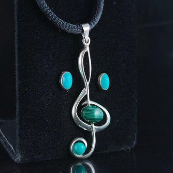Turquoise Sieraden- 2.91 g - (2)