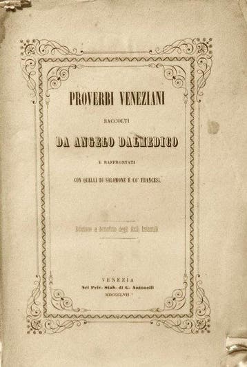 Dalmedico Angelo, Pasqualigo Cristoforo, Bianchi Giovanni -