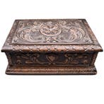 Krat - neorenaissancistische, Oud-Spaans - Hout, Antiek en Kunst