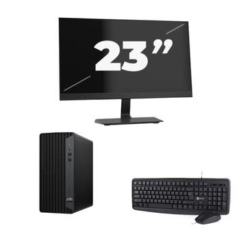 HP ProDesk 600 G6  -   i7-10e  - 8GB  - 256GB  + 1x 23 inch, Computers en Software, Desktop Pc's, Verzenden, Refurbished, HP, SSD