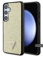 Guess Samsung Galaxy S24 Back Cover Rhinestones Gold, Telecommunicatie, Mobiele telefoons | Hoesjes en Frontjes | Samsung, Verzenden