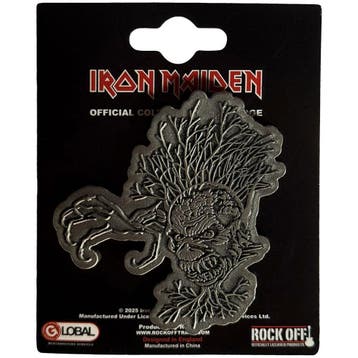Iron Maiden Fear of the Dark Eddie Pin officiële merchandise, Ophalen of Verzenden, Nieuw, Kleding