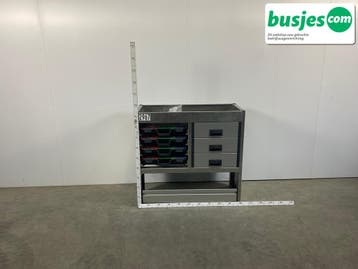 Aluca bedrijfswageninrichting 1010x420x950mm (2967), Ophalen of Verzenden