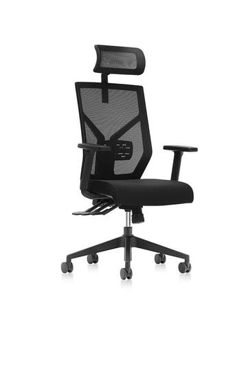 Ergonomische Bureaustoel ALPHA model PG1 Kick AKTIEPRIJS, Zwart, Nieuw, Ophalen of Verzenden, Bureaustoel
