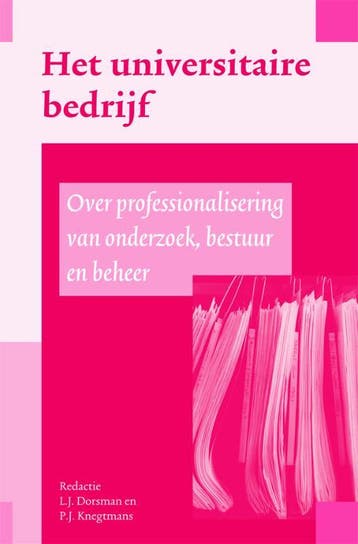 Het universitaire bedrijf in Nederland / Universiteit &, Verzenden, Zo goed als nieuw, PIM Huijnen