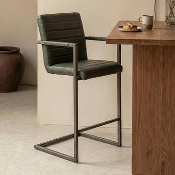*WOONWINKEL* Tower Living Rocca Stoere Barstoel Industrieel, Verzenden, Nieuw
