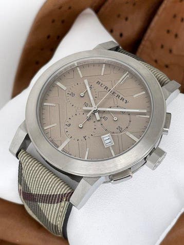 Burberry - The City Chronograph - Zonder minimumprijs - 9361, Nieuw