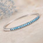 Zonder minimumprijs - Armband Zilver - Topaz -, Nieuw