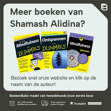 De kleine mindfulness voor dummies / Voor Dummies, Boeken, Verzenden, Gelezen, Shamash Alidina