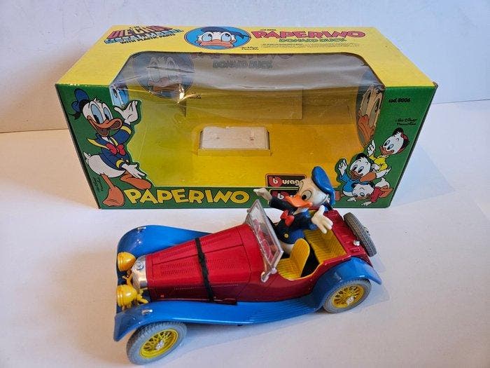 Donald Duck - 1 Figure - Bburago - 1980, Verzamelen, Disney