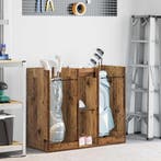 vidaXL Golfkast Effen Oudhout 102 x 45 x 85,5 cm, Verzenden, Nieuw