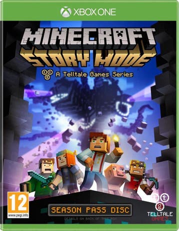 Xbox One Minecraft: Story Mode, Verzenden, Zo goed als nieuw