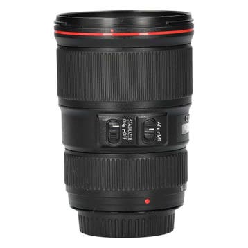Canon EF 16-35mm f/4L IS USM met garantie, Audio, Tv en Foto, Fotografie | Lenzen en Objectieven, Ophalen of Verzenden, Gebruikt