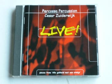 Percossa Percussion / Cesar Zuiderwijk - Live!, Ophalen of Verzenden, Zo goed als nieuw