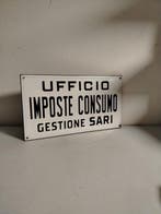 Emaille bord - Tributen - Italië - jaren 1940 - Emaille,