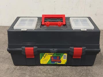 Veiling - 3x Port-Bag gereedschapskoffer met organizers 48x2, Nieuw