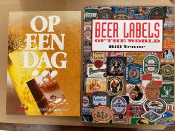 Biermerken - Labels van de Wereld + Promotiegidsje Grolsch, Verzamelen, Verzenden, Zo goed als nieuw