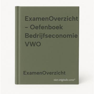 ExamenOverzicht - Oefenboek Bedrijfseconomie VWO, Verzenden, Zo goed als nieuw, ExamenOverzicht