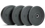 Hi-Temp Premium Bumper plates SET 100 kg | gewichten 100, Sport en Fitness, Ophalen of Verzenden, Nieuw, Benen, Halterschijven