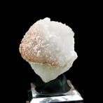 Kwarts (hematoïde) op fluoriet - De mijn Voltennes, La