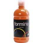 Tempera Verf Mat, oranje, 500 ml/ 1 fles, Nieuw